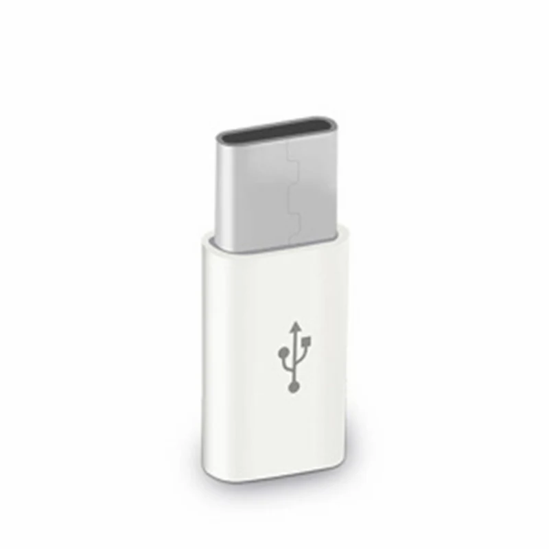 Переходник с USB на Type C для зарядного кабеля Huawei Mate9 P9 P10 LG G5/G6 Samsung S8 Plus ZUK Z2