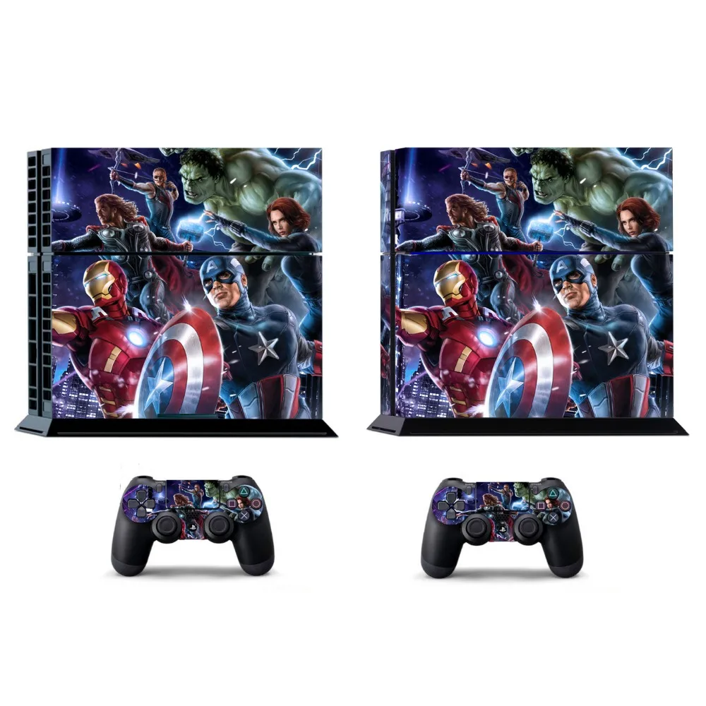 World Heroes 260 наклейка для PS4 PS4 стикер Vinly Кожа Наклейка для sony PS4 playstation 4 и 2 контроллера шкуры PS4 наклейка s