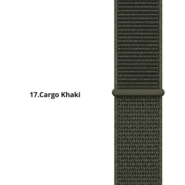Green Khaki 22 мм 20 мм Универсальный нейлоновый ремешок для samsung Galaxy 46 мм/42 мм gear s3 Galaxy active S2 классические спортивные часы - Цвет ремешка: Green Khaki