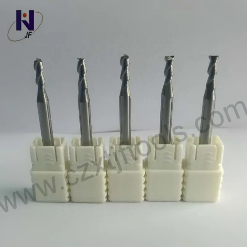 5 шт./лот 3*9 * D4 50 2F Высокая точность твердосплавные 2 флейты сплющенные концевые