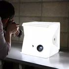 Компактный складной световой короб Wrumava 24 см9 дюймов, софтбокс для фотостудии, светодиодный софтбокс, Фотофон для фотокамеры, набор светильник освещения палатки