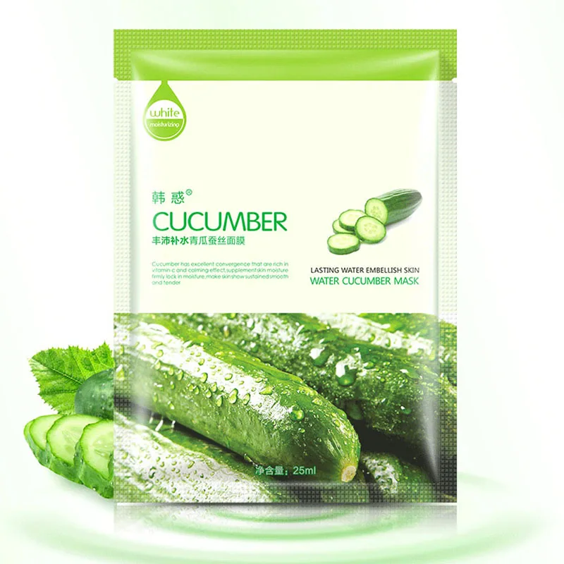 HanHuo Acerola GreenTea огурец алоэ жемчуг Cubilose маска для маски кожи лица Уход за лицом