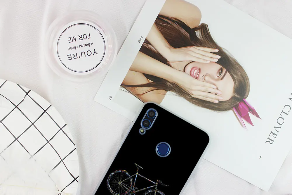 Велосипедный мягкий чехол из ТПУ для Huawei Honor 30 20 10 9 Lite 9a 8a 7a Pro 10X 10i 30s 20lite