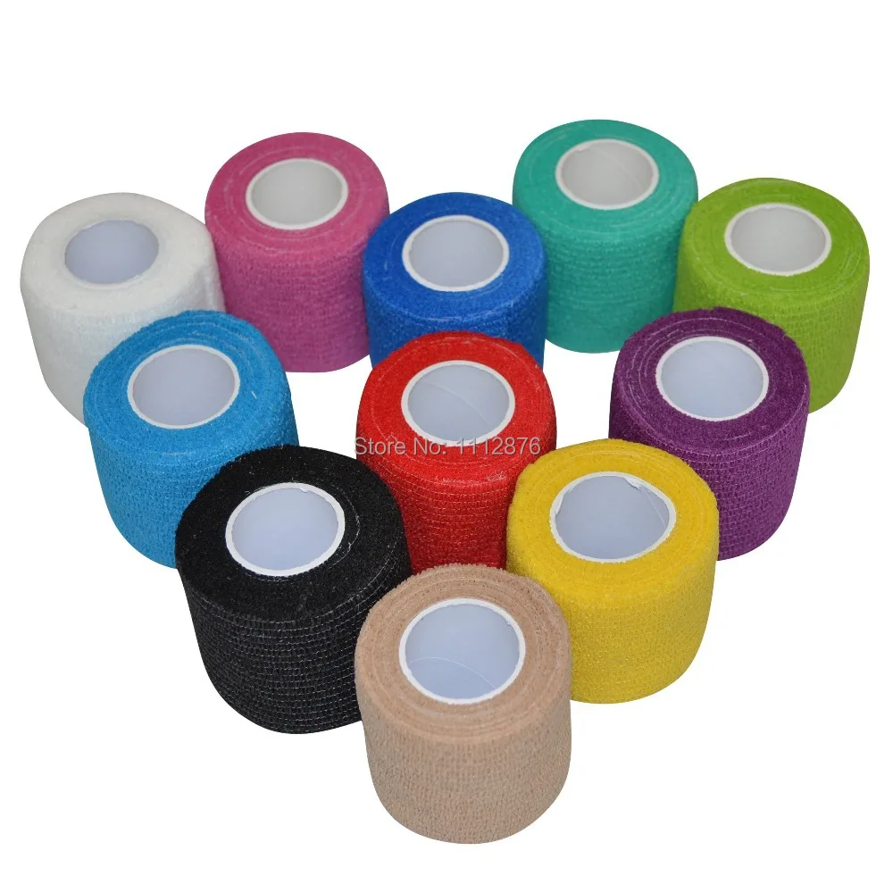 7.5cm x 4.5m Coban Elastic Self Adhesive Nonwoven Cohesive Bandage 3&quotx5yds Wrap Latex Free | Спорт и развлечения