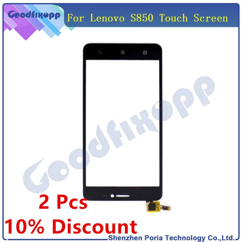 

ЖК-дисплей для Lenovo S850, сенсорный экран, дигитайзер, панель, переднее стекло, датчик объектива, сенсорный экран, запасные части, сенсорный экр...