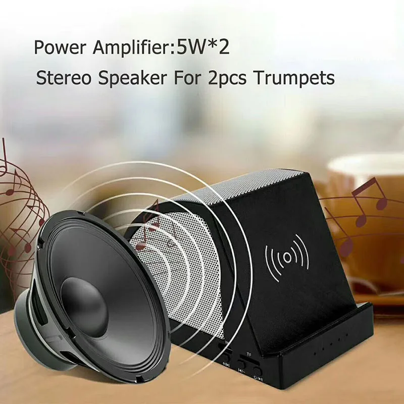 Вы первый портативный Bluetooth динамик Беспроводное зарядное устройство громкий с