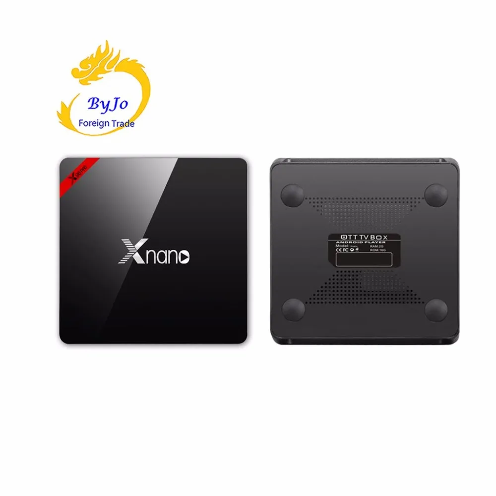 Xnano Android 6 0 TV Box Amlogic S905X четырехъядерный ARM Cortex A53 Top X96 Pro blueteeth box | Электроника
