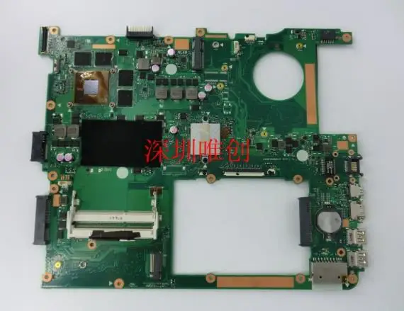 N751JK материнская плата для ноутбука ASUS N751JK N751J N751 тест оригинальная N751JK материнская плата I7-4710HQ GTX850M-4G LVDS/EDP