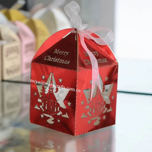 

happy new year boxes for sweets, gift box paper for Christmas party