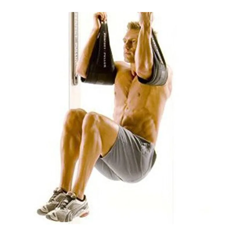 

Padded Hanging Sling Ab Strap Durable Weight Lifting Abdominal Fitness pull-up straps Door Hanging Gym Bar