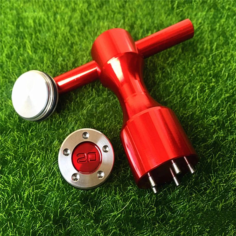 red 20g 2 шт. клюшки Вес гаечный ключ Алюминиевый сплав Гольф Винт гаечный ключ 5 г/10 г/15 г/20 г клюшка T Вес Клюшки для гольфа гаечный ключ - Цвет: red 20g