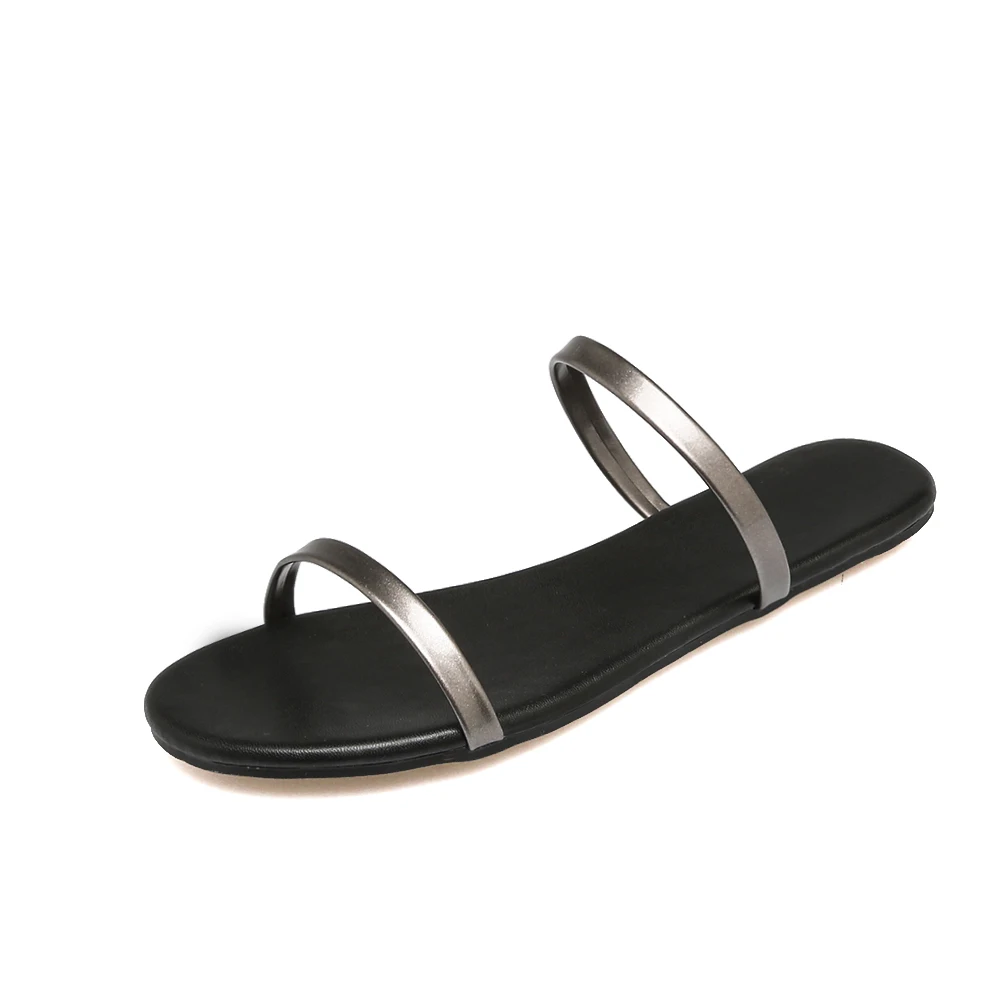 SFZB New 2018 Women sandals sexy thin for women summer gold with buckle strap size 34-43 | Обувь