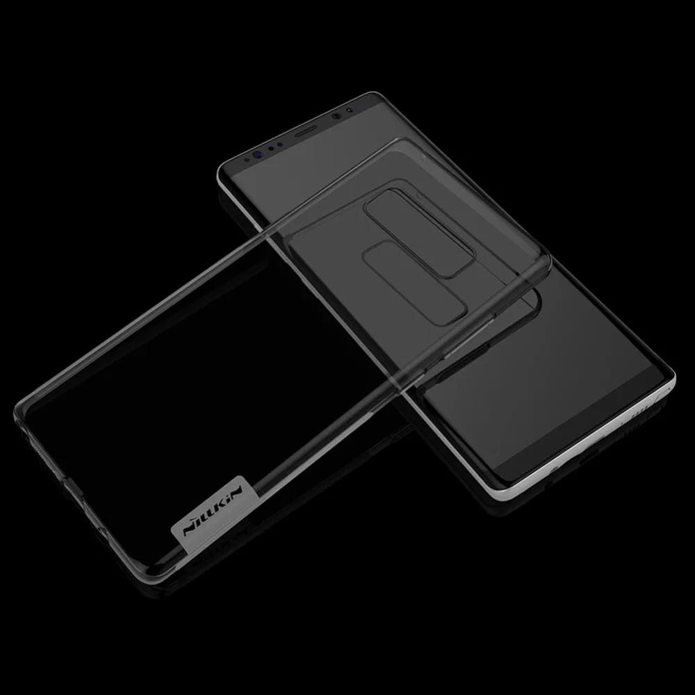 Note 8/9 case Nillkin Nature Transparent Clear Soft silicon TPU Protector back cover for samsung galaxy note 8 6.32'' |