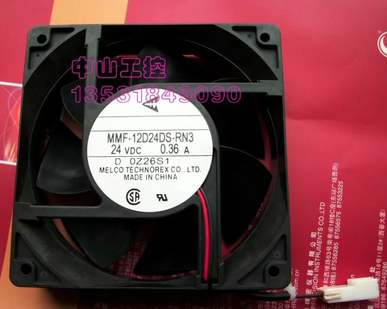 Новый MELCO для Yaskawa Серводвигатель частоты MMF 12D24DS RN3 Вентилятор охлаждения| |