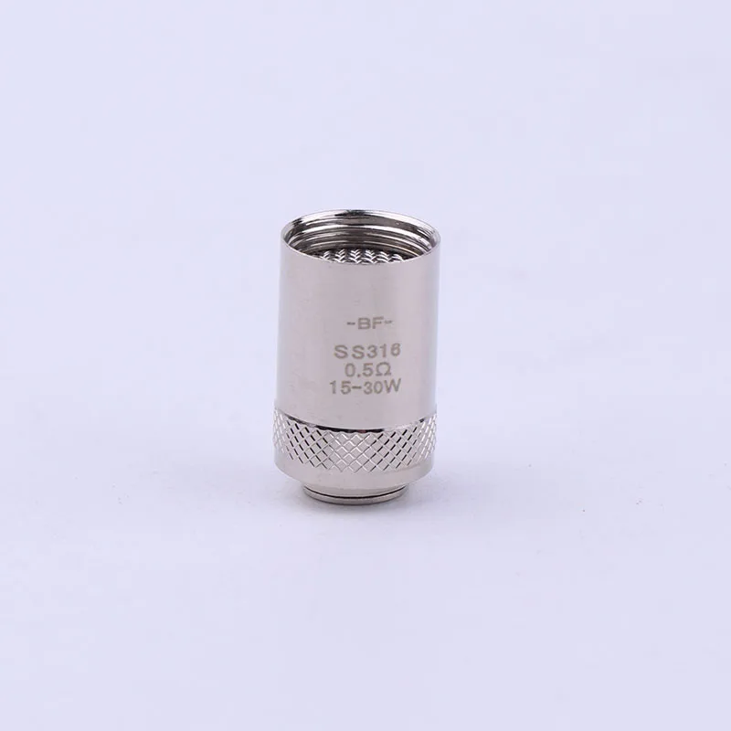 XFKM 5 шт. Сменные BF катушки головы SS316 0.5ohm 0.6ohm 1.0ohm для eGo bf AIO Танк RTA RDA аксессуары для электронных сигарет Vape