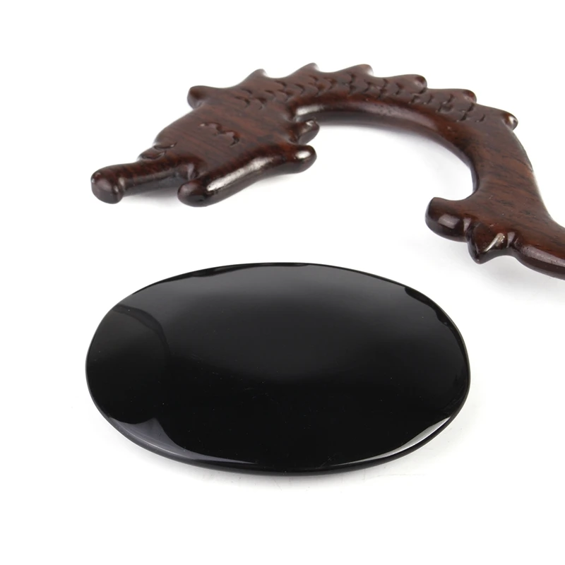 Лидер продаж большой черный обсидиан зеркало кристалл драгоценный камень