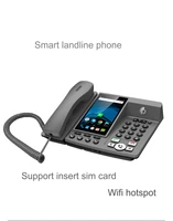Smart LTE Fixed Wireless landline Android 7 0 with SIM network videophone glob universal elderly WIFI video mobile phone