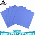 10 штук в партии 100x100x1 мм GPU cpu IC Радиатор охлаждения теплопроводный силиконовый коврик 1 мм