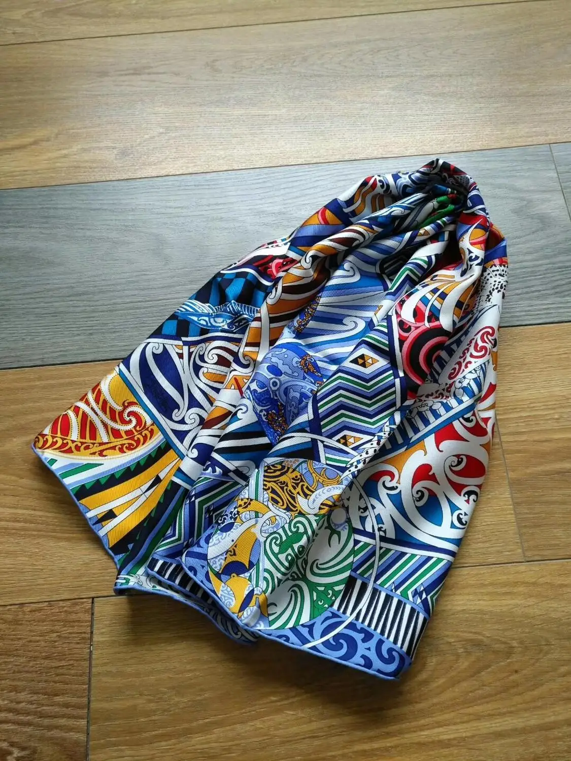 Женский классический шарф из 100% натурального шелка саржевая шаль ручной работы