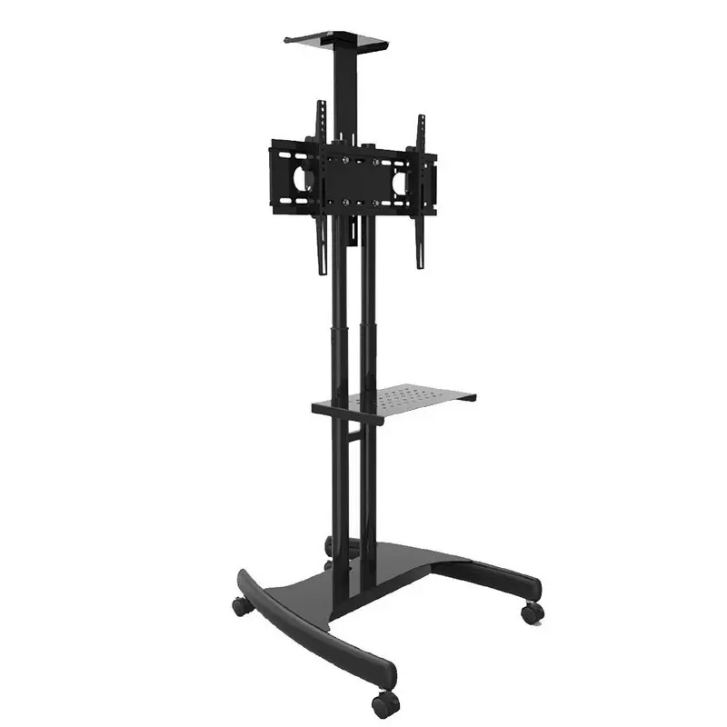 Напольная подставка для мобильных тв с регулируемой полкой и креплением 32 60