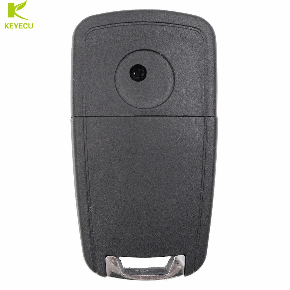 Сменный складной чехол KEYECU для автомобильного ключа-пульта с 5 кнопками Chevrolet Camaro