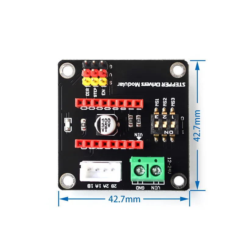 3D-принтер 42 шагового двигателя привод плата расширения 8825 / A4988 для Arduino шаг 1400 x