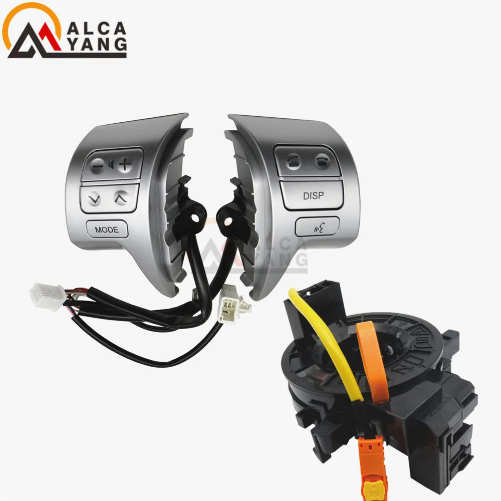 Bluetooth рулевое колесо аудио переключатель управления с кабелем для Toyota Corolla ZRE15 2007~ 2010 автомобильные аксессуары