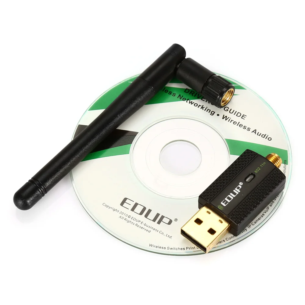 EDUP EP ns1581 USB WiFi адаптер 300 Мбит Беспроводной Сетевое оборудование для ноутбука|wireless