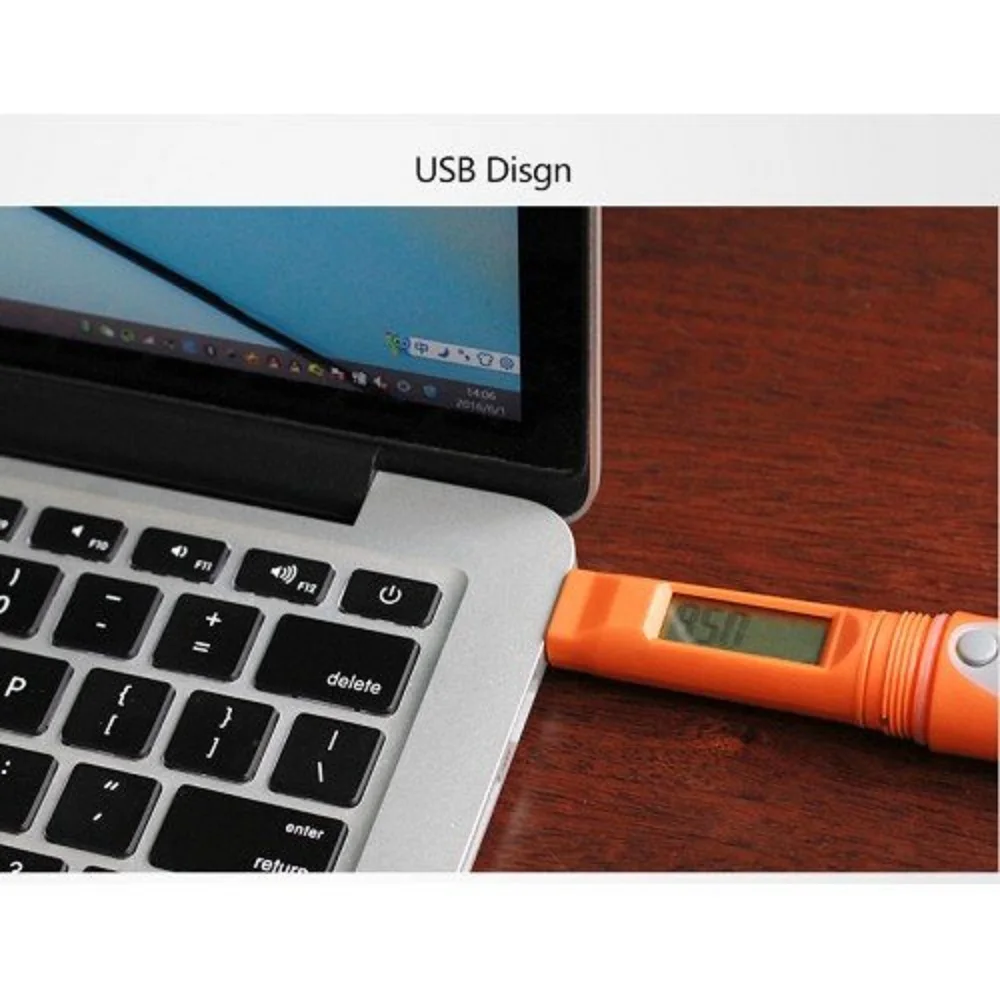 Elitech RC-51H PDF USB регистратор данных температуры и влажности многоразовый регистратор-2 года гарантии качества
