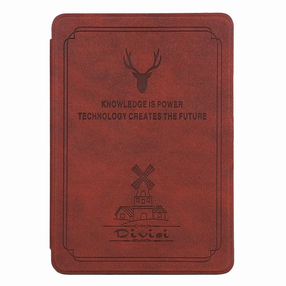 Ультратонкий смарт-чехол из искусственной кожи для Amazon New Kindle Paper white 4 10-го