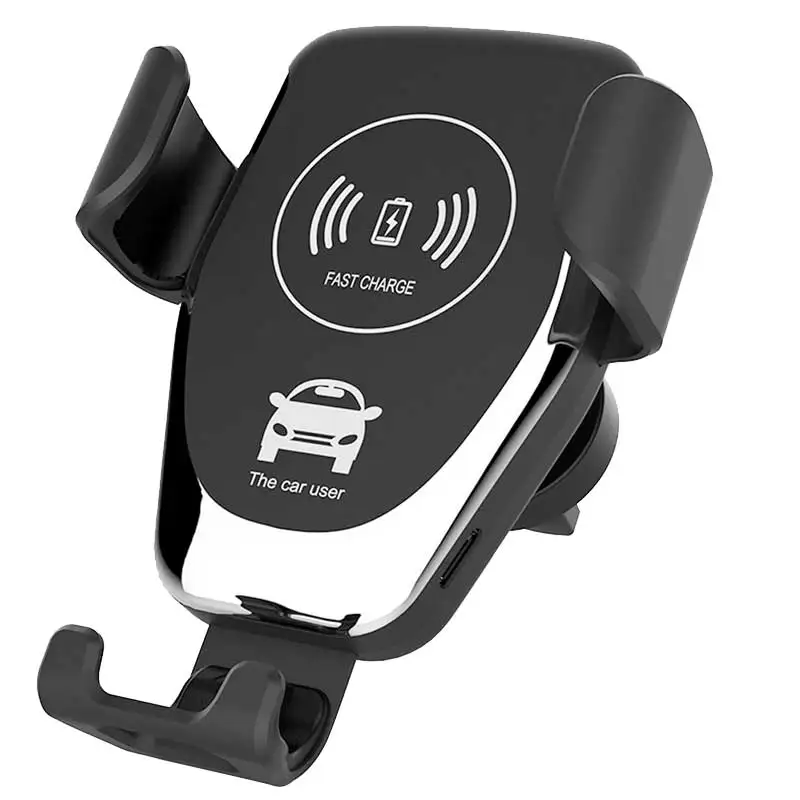 Wireless Charger Power Bank Automatic Clamping Mount Fast Charging Phone For iPhone/Android 10w | Электроника