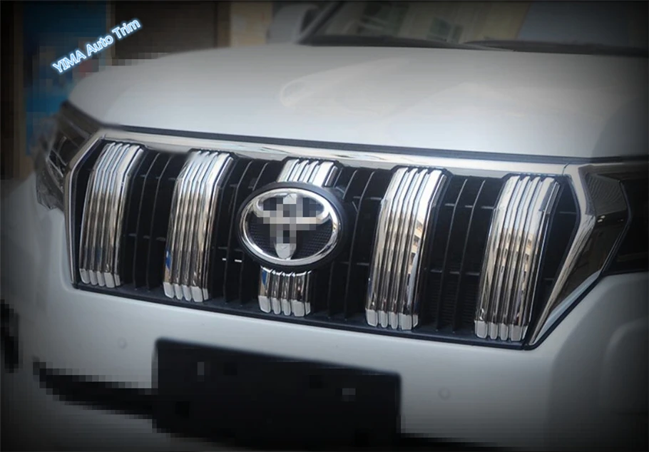Lapetus Авто Стайлинг Передняя решетка гриль крышка отделка Подходит для Toyota Land Cruiser