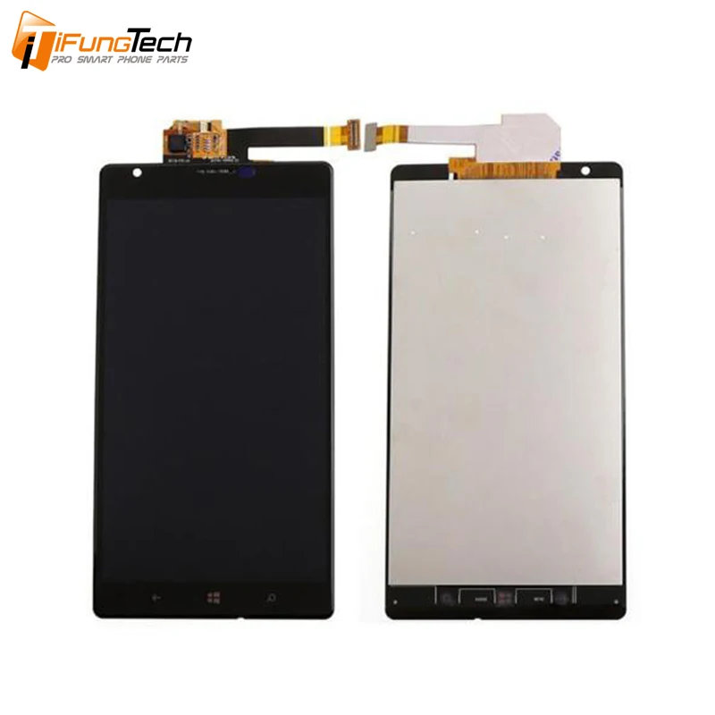 100% оригинал для NOKIA Lumia 1520 LCD сенсорный экран с рамкой дисплей дигитайзер сборка