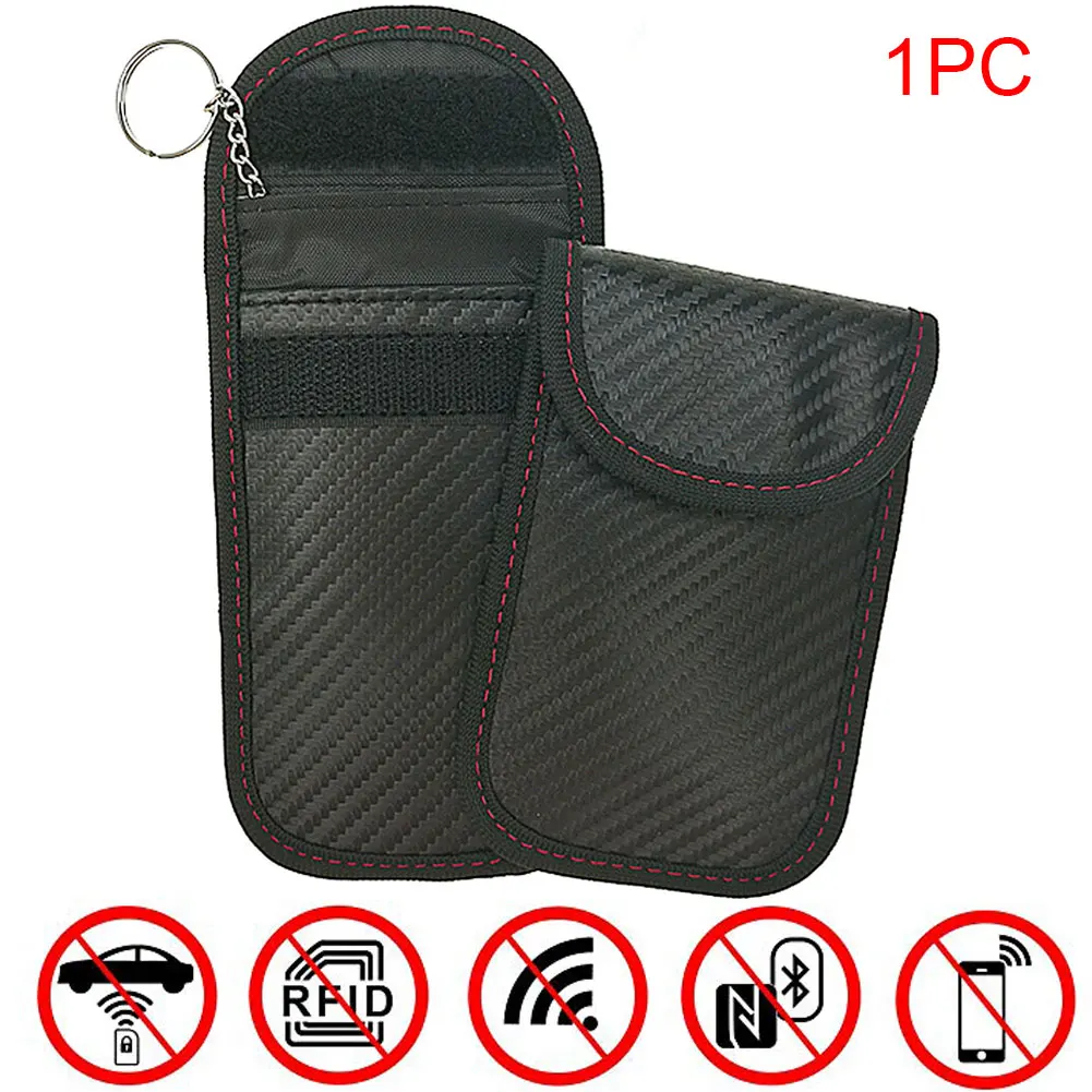 Case Lock Antitheft Guard Pouch Signal Blocker Car Fob Bamboo Charcoal Fiber Security Keyless Entry | Автомобили и мотоциклы