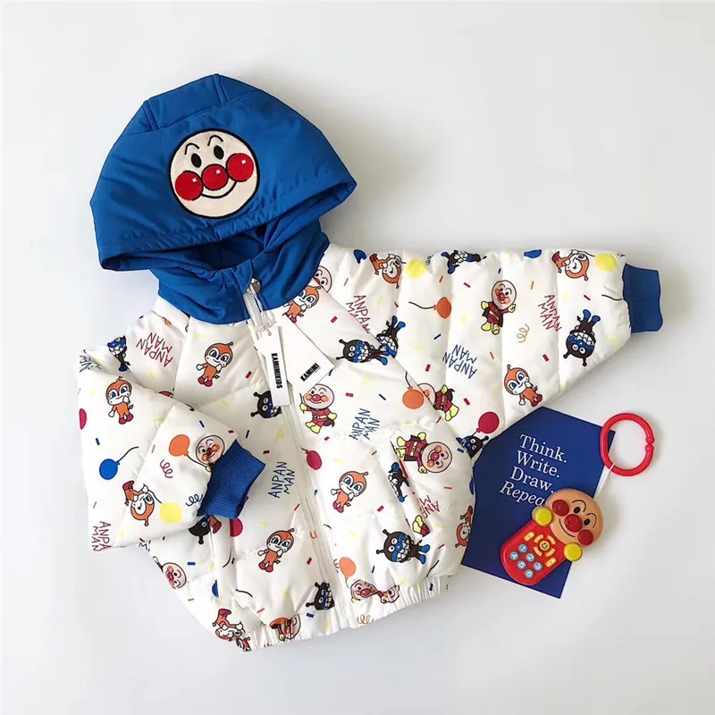 Celveroso Girls boys winter jackets fashion cartoon Clothing coat baby girl warm casual Outerwear Sesame Street Kids jackets