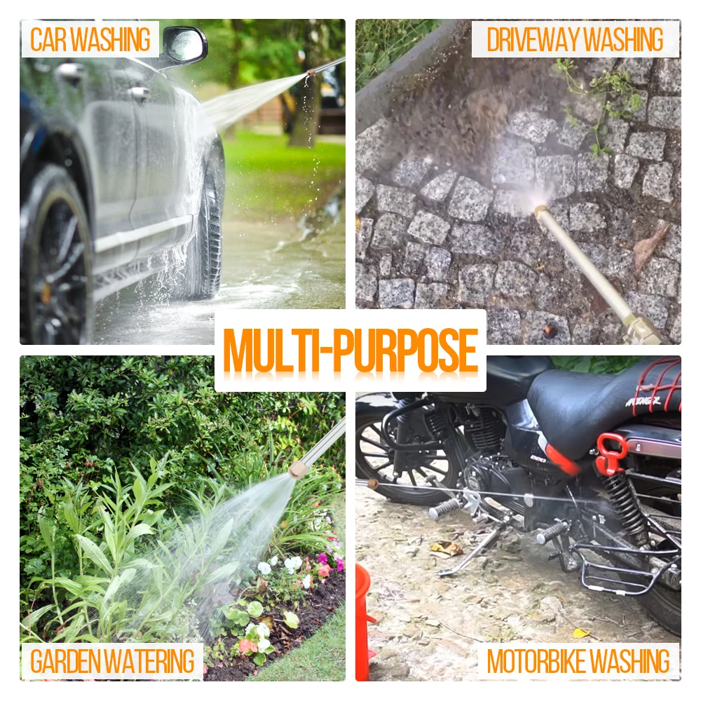 Выдвижной мойщик MICTUNING Jet для автомобиля высокого давления буксировочная палочка