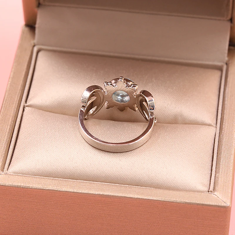 Женское кольцо с Луной и солнцем креативное обручальное вечерние ЦО лунным