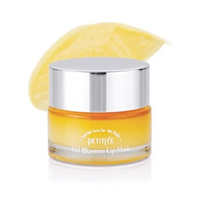 Корейская косметическая маска PETITFEE Oil Blossom для губ, 15 г, Витаминная маска для отшелушивания, бальзам для губ, увлажняющая маска для губ, усилитель ухода за кожей