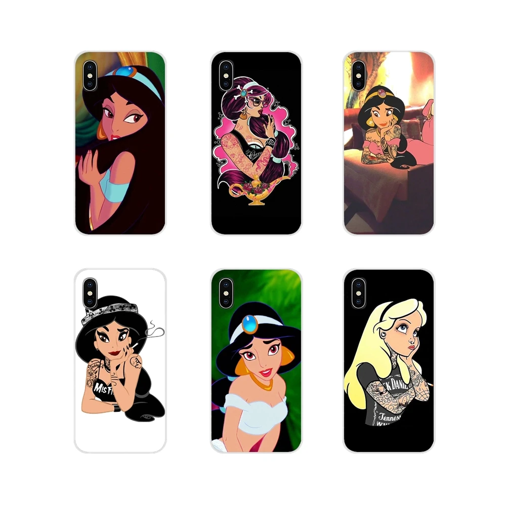 Защитный чехол для телефона Сексуальная Татуировка панк Принцесса Жасмин Samsung