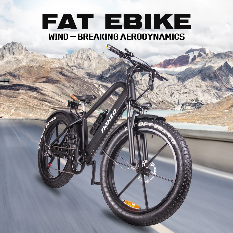 26 дюймов fat ebike 48V400W Электрический mountian велосипед литиевая батарея snow Beach 4 0 tire