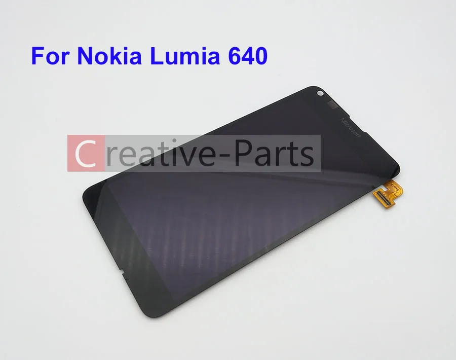 Оригинальный ЖК-дисплей для Nokia Microsoft Lumia 640 черный цвет с сенсорным стеклом