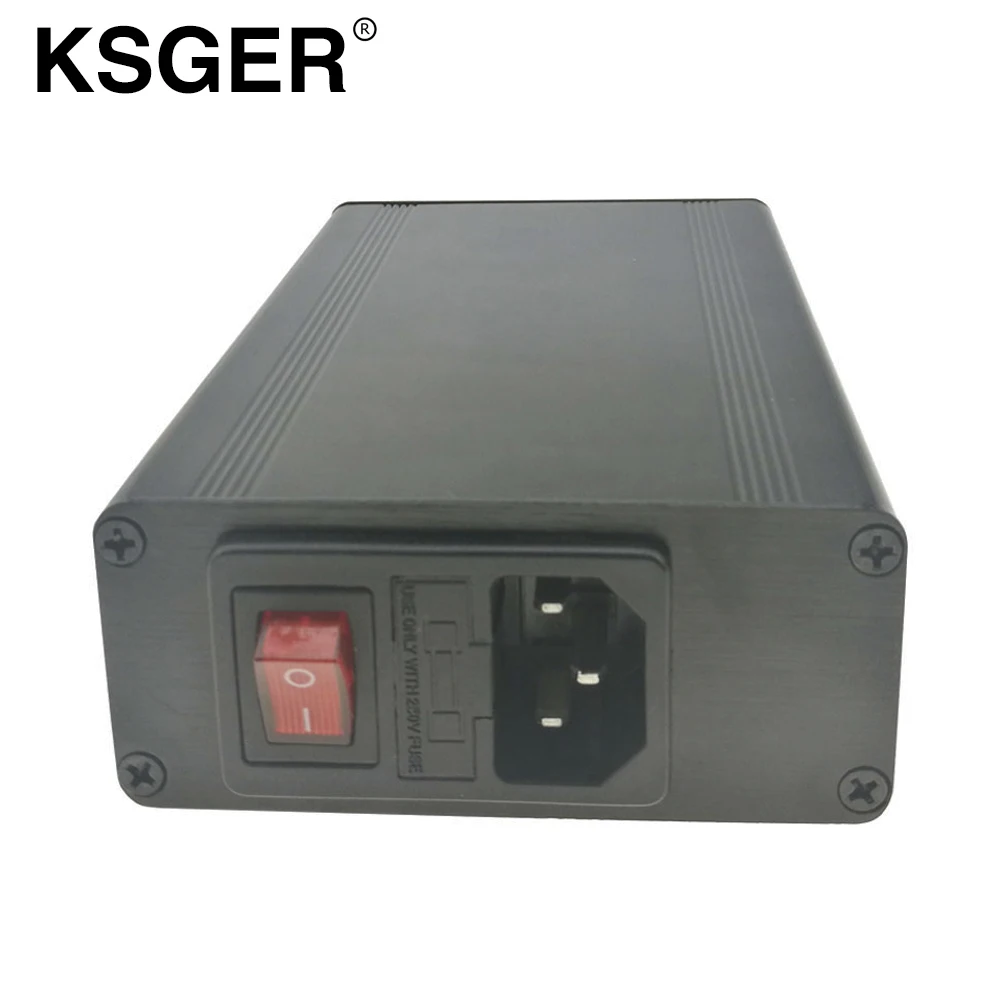 KSGER STM32 OLED T12 Цифровая Электрическая паяльная станция контроллер для наконечников