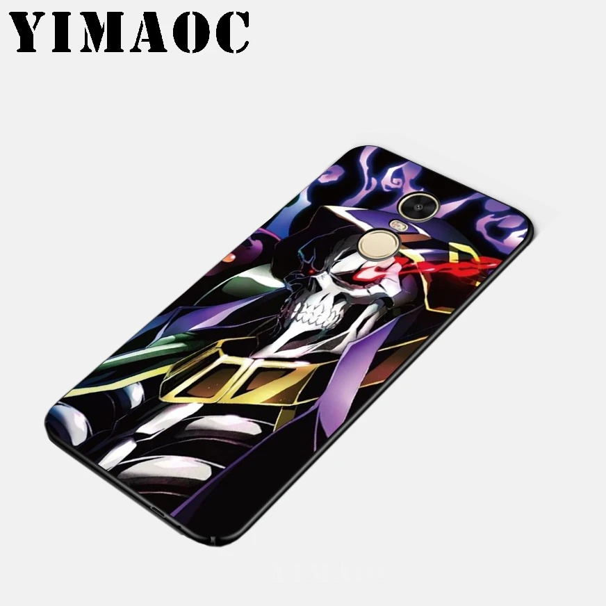 YIMAOC Overlord Japan Anime Soft Silicone Case for Xiaomi Redmi 6 Note 4X 4A 5A 5 Plus MiA1 A2 Pro Lite Mi 8 A1 |