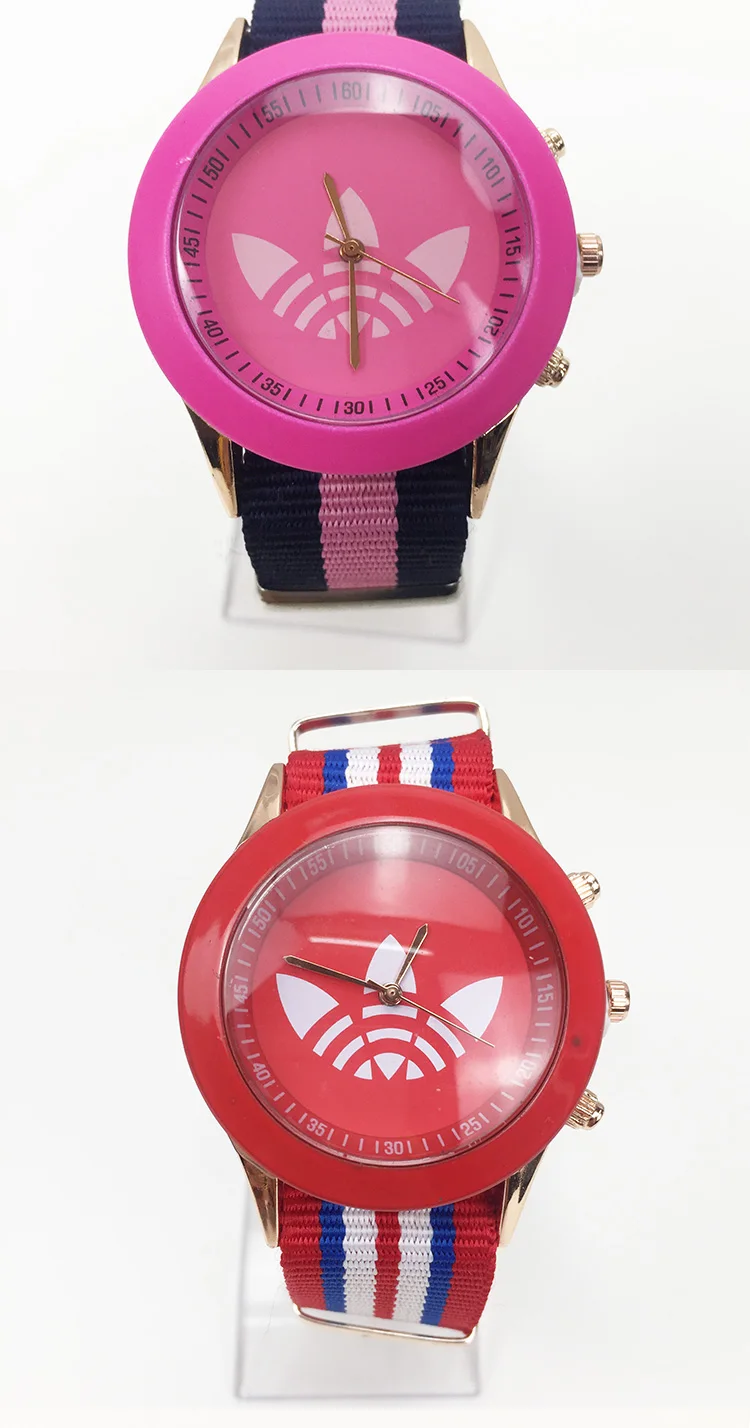 Montre femme Новые Спортивные кварцевые наручные часы модные повседневные женские часы мужские Geneva Брендовые Часы с нейлоновым ремешком relogio masculino