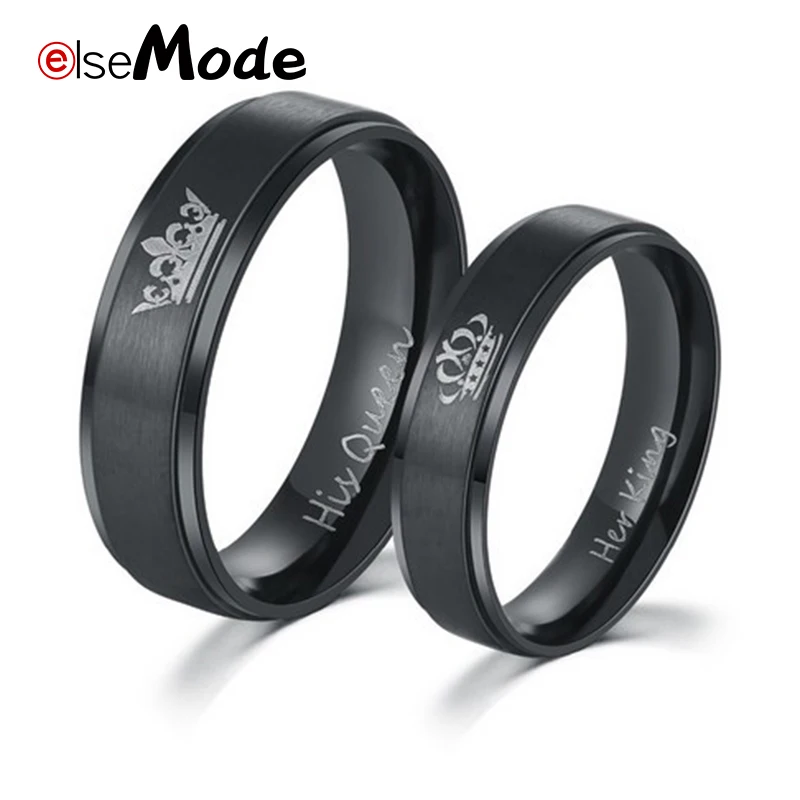 ELSEMODE 1 шт. 2018 Новинка модные парные ювелирные изделия своими руками ее король и