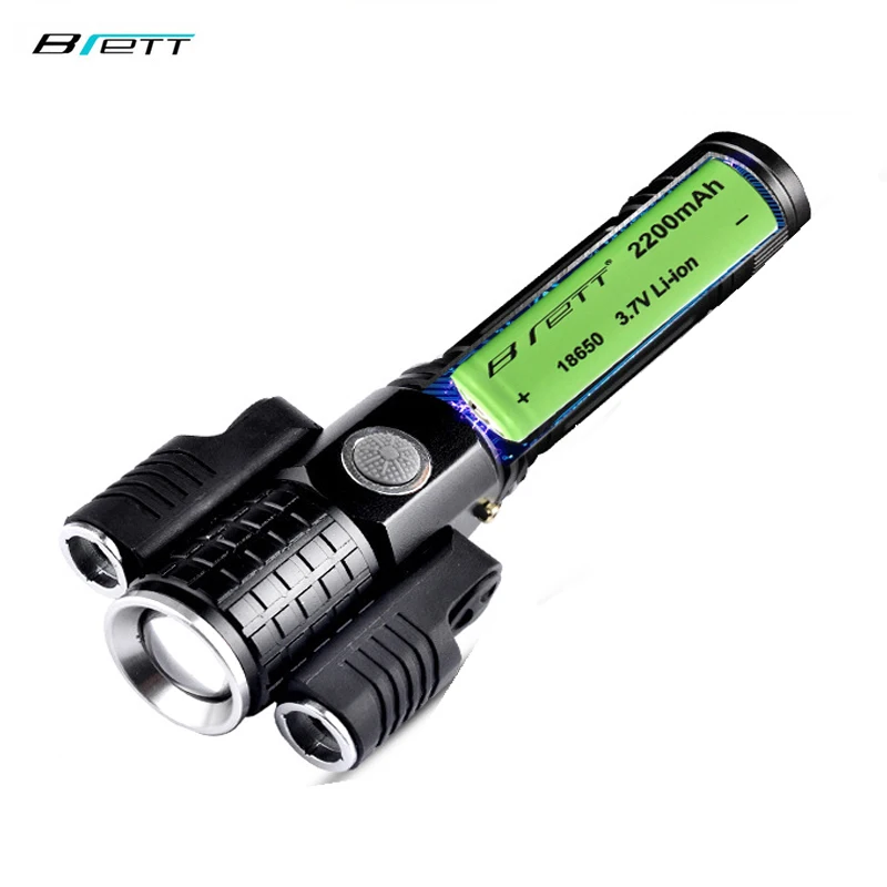 Светодиодный фонарь зарядка через usb xm l t6 поворотный зум 3 головной светильник s