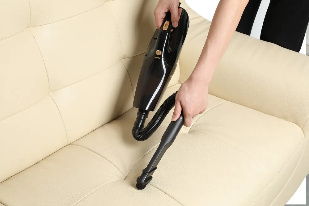 

CARAYMIN Handheld Vacuum Rechargeable Wireless Car Vacuum Cleaner Lightweight Portable Vacuum Wet Dry for Home & Car Cleaning