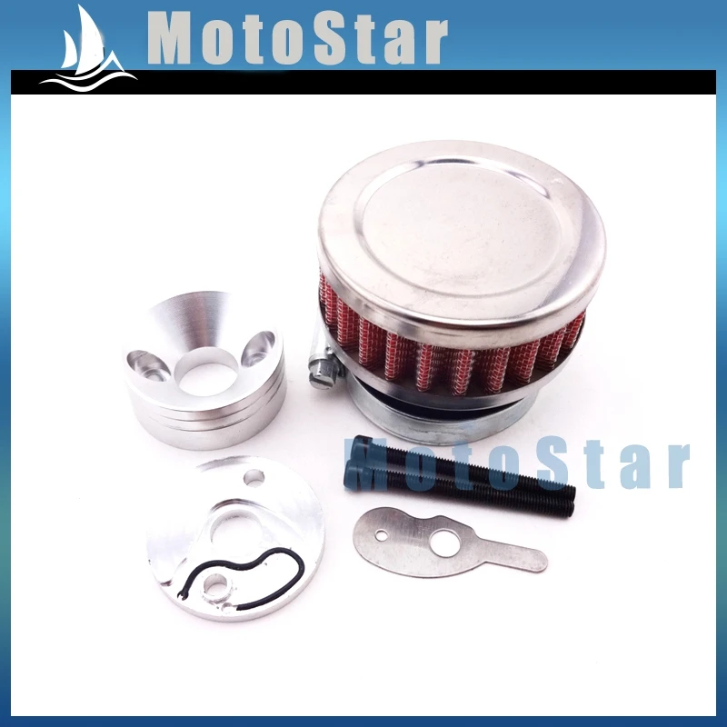 Воздушный фильтр 44 мм + адаптер для двухтактного двигателя 33cc 43cc 49cc Big Foot Blad Z Gas