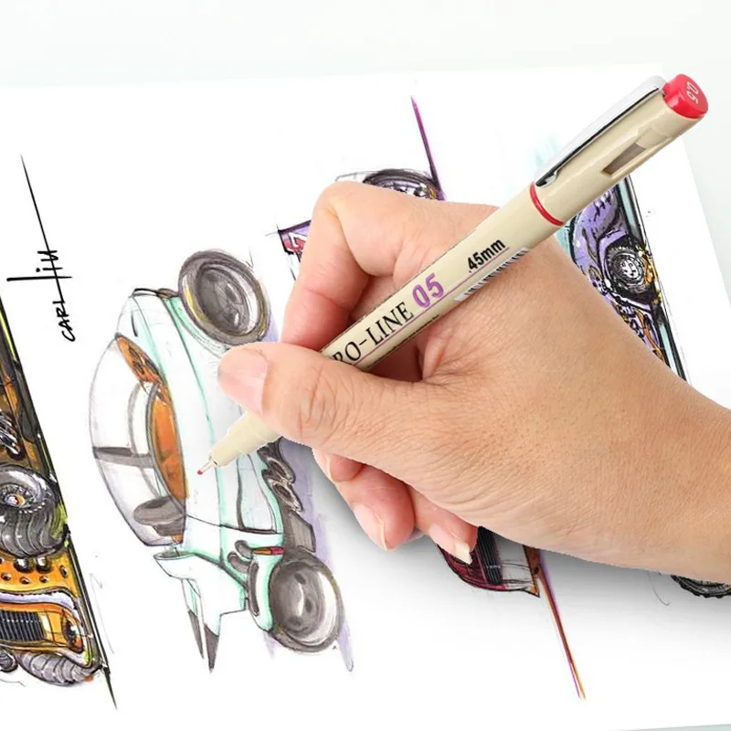 Маркеры для рисования манги 12 цветов 0 5 мм|art markers|marker finecolourmicron pen |