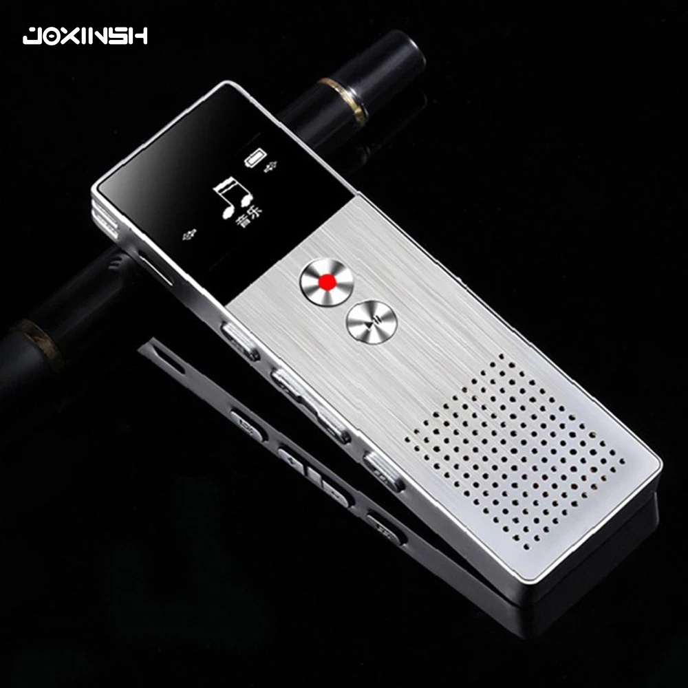 Миниатюрный цифровой диктофон с флеш-памятью 8 Гб MP3 музыкальный плеер запись